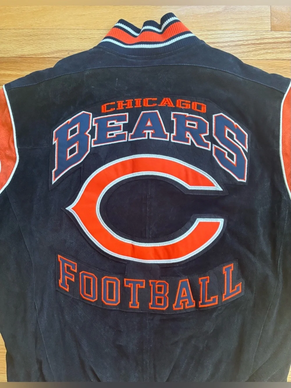 Vintage Chicago Bears NFL G-III Varsity Jacket Coat Men’s Size L